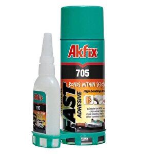Hızlı Yapıştırıcı Şeffaf Güçlü 400 Ml Sprey + 100 Gr Yapıştırıcı
