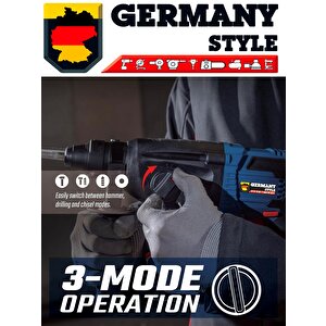 Alman Ms-3500 Metal Şanzuman Darbeli Matkap Kırıcı Delici Hilti 2-28 Mm
