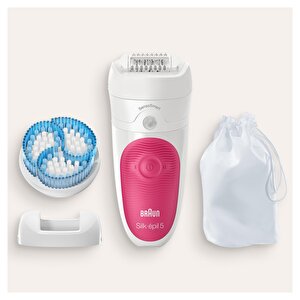 Braun Silk-épil 5 5511 Sensosmart, Kablosuz, Islak&kuru, 2 Ek Parçalı, 2'si 1 Arada Epilatör