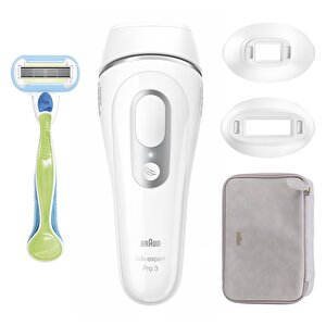 Braun Ipl Silk·expert Pro 3, Evde Tüy Alma, Çanta, Venus Tıraş Makinesi, 2 Başlık Ile, Pl3132