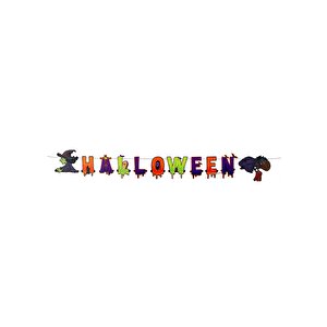 Halloween Cadı Harf Banner 2.70 Cm