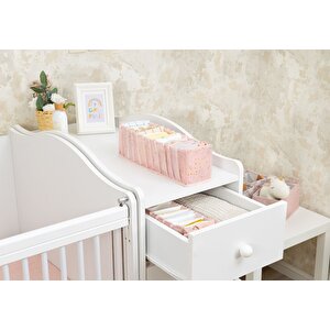 Baby Akordiyon Organizer Çekmece Düzenleyici Small Pembe 104102 Kasa - 210