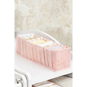 Baby Akordiyon Organizer Çekmece Düzenleyici Small Pembe 104102 Kasa - 210