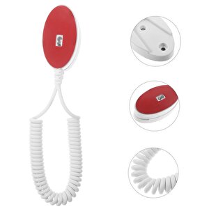 Sunup Yapışkanlı Spiral Kordonu Kumanda Telefon Tutucu (oteller İçin)
