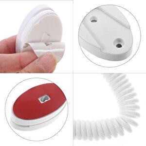 Sunup Yapışkanlı Spiral Kordonu Kumanda Telefon Tutucu (oteller İçin)