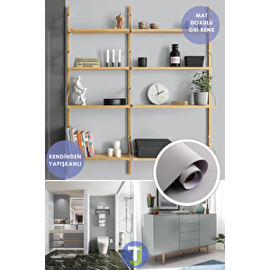 Technojet Kendinden Yapışkanlı Mat Renkli Mutfak Banyo Tezgah Duvar Dolap Ve Masa Kaplama 60cmx300cm