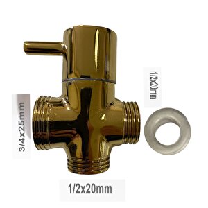 Robot Duş Seti̇ Yedek Parça Yönlendi̇ri̇ci̇ Vana-gold