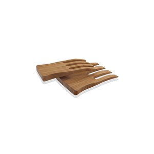 Natura Bambu Salata Servis Çatalı 2 Parça 10x17 Cm