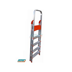 Almera 4+1 Tek Çikişli Alumi̇nyum Merdi̇ven