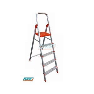 Almera 4+1 Tek Çikişli Alumi̇nyum Merdi̇ven