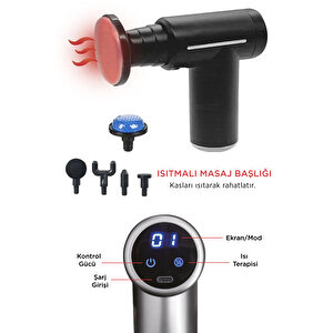 Isıtmalı Masaj Tabancası