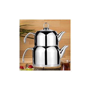 Saphire Orta Boy Çaydanlık Çelik Kulp 4868