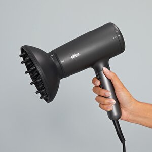 Braun Brhd425e Hd4.2 Iontec Difüzörlü Saç Kurutma Makinesi, 2 Başlıklı, 2100w