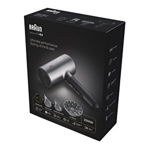 Brhd435e Hd4.3 Iontec Difüzörlü Saç Kurutma Makinesi, 3 Başlıklı, 2200w