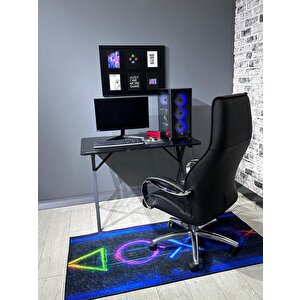 Heygaming2 Profesyonel Oyuncu Masası Siyah Siyah  110 Cm