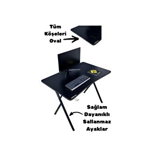 Heygaming2 Profesyonel Oyuncu Masası Siyah Siyah  110 Cm