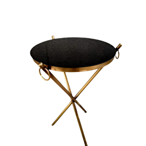 Brc Küpe 17628 Zigon Metal Bakır Eskitme Gold Renk Ayak Kırılmaz Siyah Cam Tabla