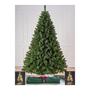 Yılbaşı Çam Ağacı 210 Cm 800 Dal Ve Taşıma Saklama Çantası