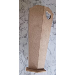 Hobi Adn 90187 Ahşap Mdf  Ham Şemsiyelik Vazosu Büyük Model Kutuda Sevk El Yapım