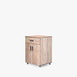 Çok Amaçlı 104038 Set Alti Dolap Beyaz Eri̇k 60*60 Hard Parlak Suntalem El Yapım