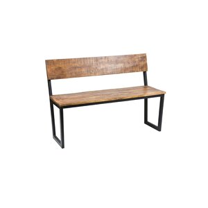 Ahşap Bank Must 110 Cm