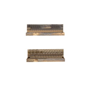 Ahşap Raf Lumber 2'li Set