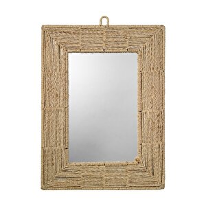 Dikdörtgen Jüt Ayna 50x35 Cm