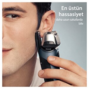 Series 8 Elektrikli Tıraş Makinesi, Şarj Standı, Islak Ve Kuru, 8513s, Gri