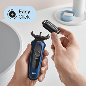 Braun Yeni Seri 6 B1000s Kablosuz Tıraş Makinesi, Autosense, Sensoflex, Easyclick, Islak & Kuru