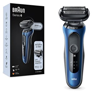 Braun Yeni Seri 6 B1000s Kablosuz Tıraş Makinesi, Autosense, Sensoflex, Easyclick, Islak & Kuru