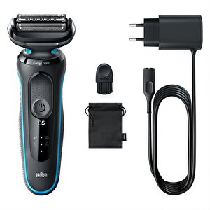 Braun Yeni Seri 5 M1000s Kablosuz Tıraş Makinesi, Autosense, Easyclean, Easyclick, Islak & Kuru