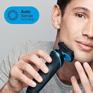 Yeni Seri 5 B1200s Kablosuz Tıraş Makinesi, Autosense, Easyclean, Easyclick, Islak & Kuru