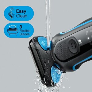 Yeni Seri 5 B1200s Kablosuz Tıraş Makinesi, Autosense, Easyclean, Easyclick, Islak & Kuru