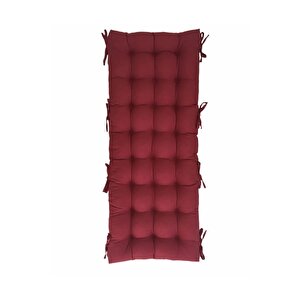 Sallanan Sandalye Bank Minderi Bordo 50x120 Cm