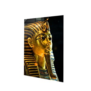 Firavun Tutankhamun'un Cenaze Maskesi, Mısır Cam Tablo | Hediyelik, Dekoratif, Ofis, Mutfak