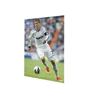 Cristiano Ronaldo Cam Tablo | Hediyelik, Dekoratif, Ofis, Mutfak 60x130 cm