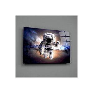 Astronot Cam Tablo | Hediyelik, Dekoratif, Ofis, Mutfak 60x110 cm