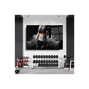 Fitness Cam Tablo | Hediyelik, Dekoratif, Ofis, Mutfak 60x90 cm