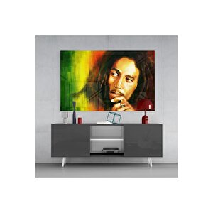 Bob Marley Cam Tablo | Hediyelik, Dekoratif, Ofis, Mutfak