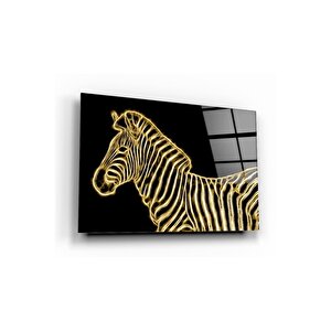 Zebra Cam Tablo | Hediyelik, Dekoratif, Ofis, Mutfak 25x35 cm