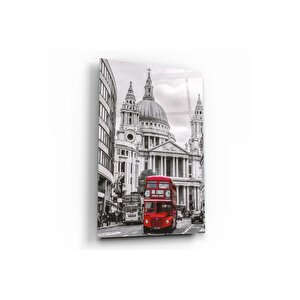 Londra Cam Tablo | Hediyelik, Dekoratif, Ofis, Mutfak 25x35 cm