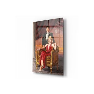 Scarface Tony Montana Cam Tablo | Hediyelik, Dekoratif, Ofis, Mutfak 60x90 cm