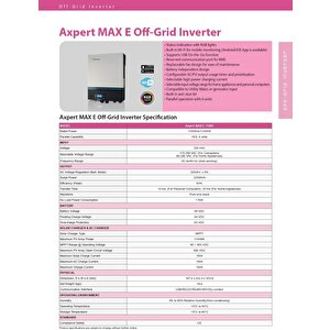 ﻿max 48v 11000w Mppt Solar Akıllı Inverter