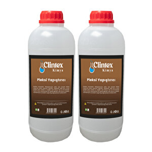 Clintex Kimya Pleksi Yapıştırıcı İnce Kloroform 2x1.250 Kg