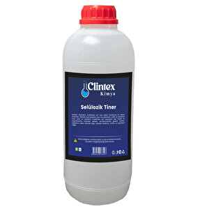 Clintex Kimya Selülozik Tiner 900 Gr (1200 Ml)
