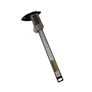 Carbon Fiber Dijital Kumpas 0-150mm Lcd Ekran Kumpas Pilli Kumpas