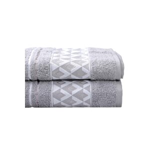 Pramit Desen 2'li Banyo Set Havlu Takım.
