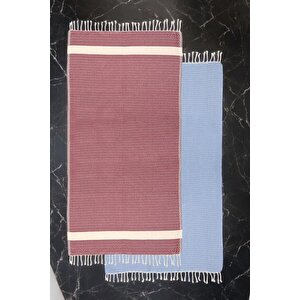Mixcotton Sauna Plaj Banyo İçin  2 Li Peştemal 75x150 (2adet)