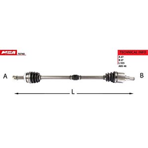 Aks Komple Ön Sağ Tucson 2.0 Crdi 2004-2010 4x2 Otomatik