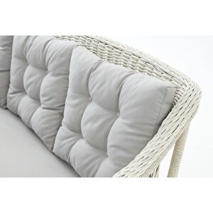 Rolex Rattan Bahçe Balkon Oturma Grubu (3+1+1+1+1+masa)